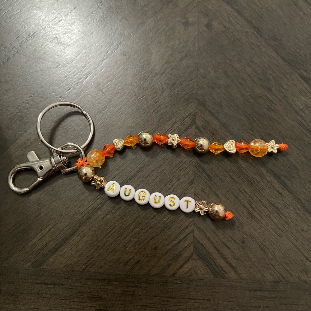 🧡August Keychain🧡 - Picture 2 of 2